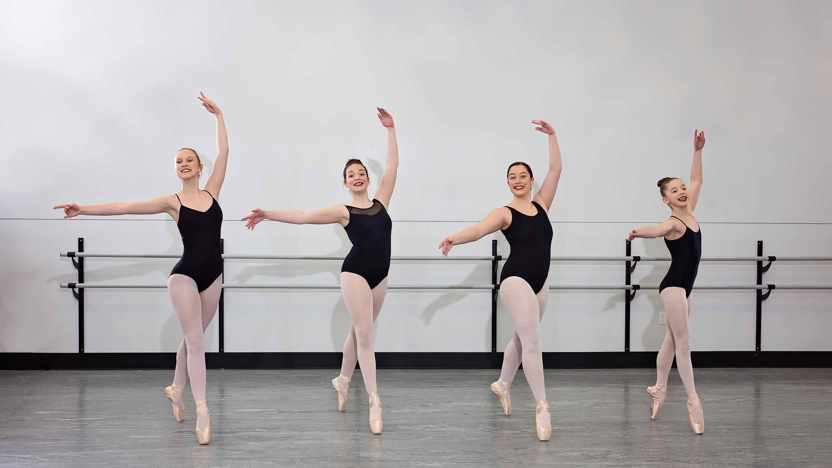 Photo of girls in ballet